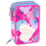 AST. 3 ZIP SJ GIRL PINKFUR