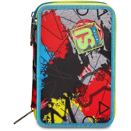 AST. 3 ZIP SJ BOY GLITZLED