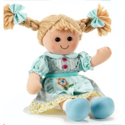 $ BAMBOLA STOFFA 35 CM - AZULES