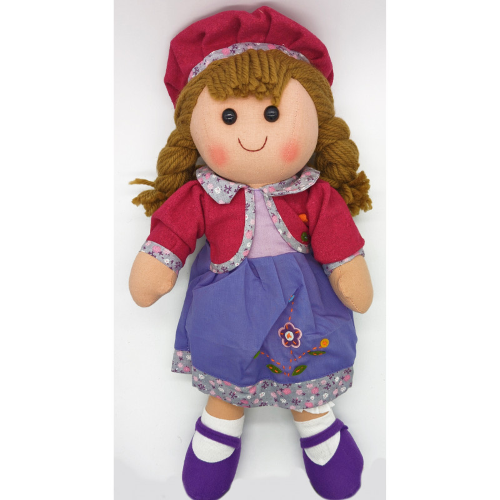 $ BAMBOLA STOFFA 35 CM - ALEXIA