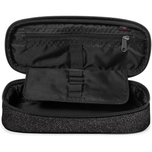 BAULETTO - EASTPAK OVALE - NERO GLITTER