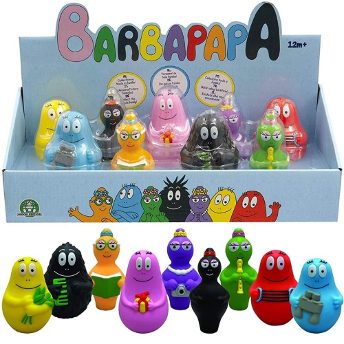 $ BARBAPAPA - SET FAMIGLIA 9 PERS.