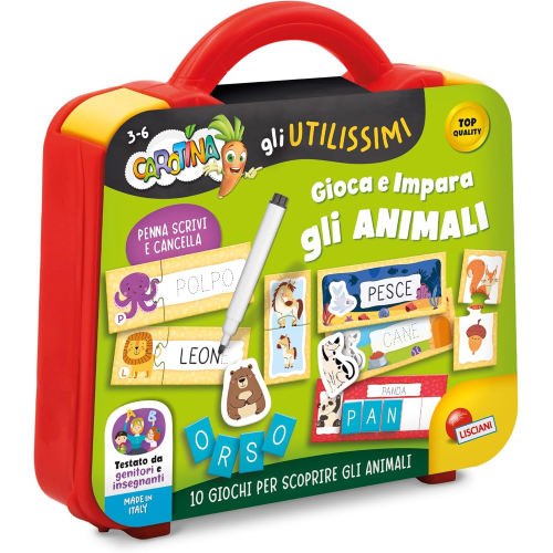 CAROT- UTILISS.- GIOCA E IMPARO ALFABETO