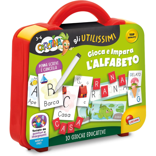 CAROT- UTILISS.- GIOCA E IMPARO ALFABETO
