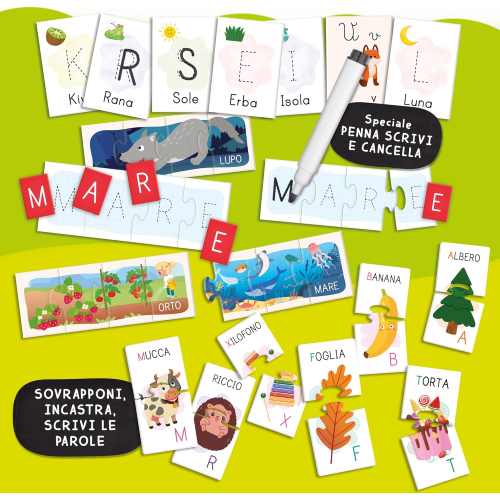 CAROT- UTILISS.- GIOCA E IMPARO ALFABETO