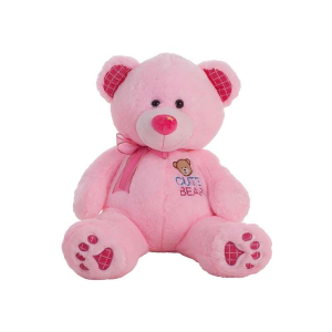 $ PEL.- ORSO LUMINOSO LED  2 COL ROSA/AZZ.