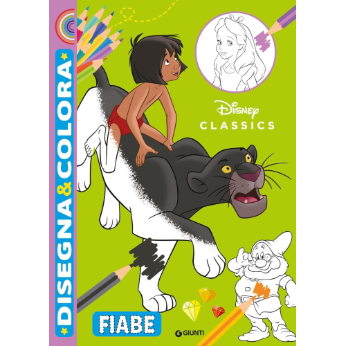 L- FIABE PIU´ AMATE DISEGNA E COLORA