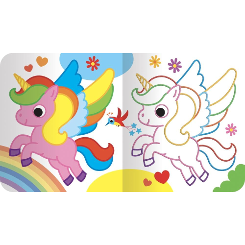 L- COLORA I MONDI MAGICI SCINTILLANTI