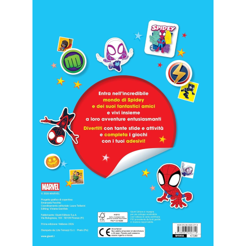 L- 500 STICKERS - SPIDEY