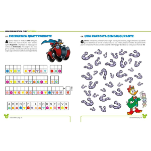 L- MINI ENIGMISTICA- TOPOLINO