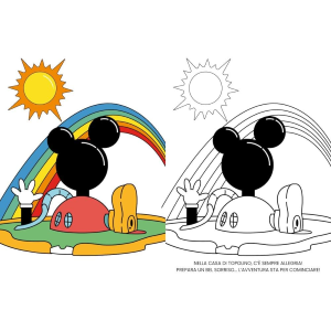 L- ALBUM COLOR- CASA DI TOPOLINO