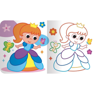 L- COLORA LE PRINCIPESSE SCINTILLANTI