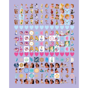 L- FROZEN PRINCIPESSE 1000 STICKER