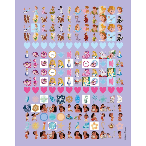 L- FROZEN PRINCIPESSE 1000 STICKER
