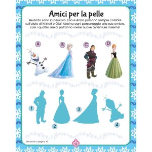 L- FROZEN PRINCIPESSE 1000 STICKER