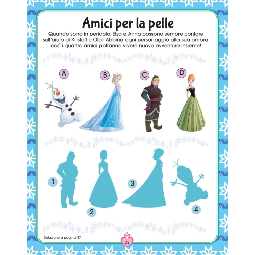 L- FROZEN PRINCIPESSE 1000 STICKER