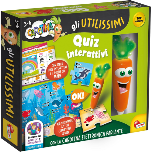 CAROT- PENNA PARLANTE UTIL. QUIZ INTERATT.
