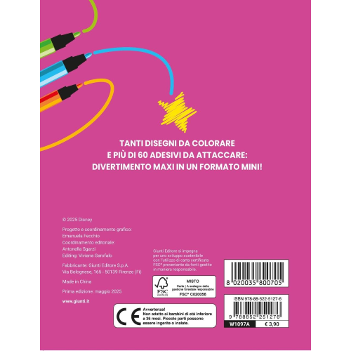 L- MINI STACCA & ATTACCA- PRINCESS