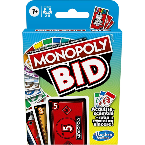 CARTE DA GIOCO - MONOPOLI BID