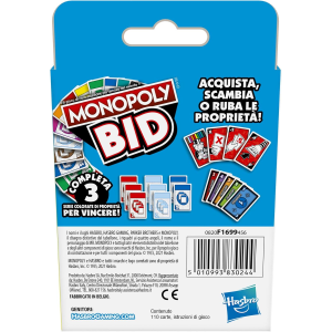 CARTE DA GIOCO - MONOPOLI BID