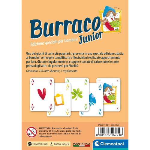 CARTE DA GIOCO - IL MIO PRIMO BURRACO