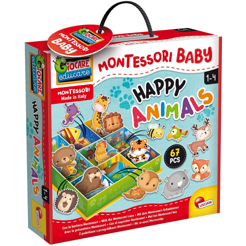 MONTESS BABY- BACHECA ANIMALI E AMBIENTI
