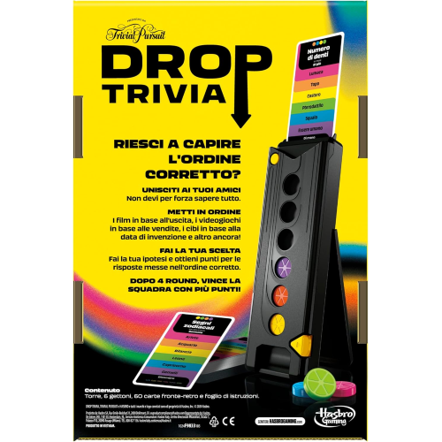 $ GS - DROP TRIVIA ELETTRONICO