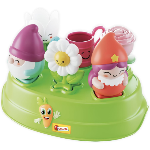 CAROT. BABY EDU SHAPES GNOME AND FLOWESR