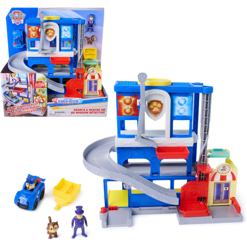 PAW PATROL- SEARCH AND RESCUE STAZIONE DI POLIZIA PUP SQUAD