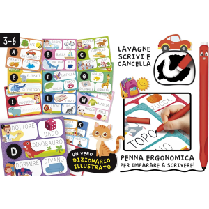 MONTESS- PEN LEGGO E SCRIVO 100 PAROLE