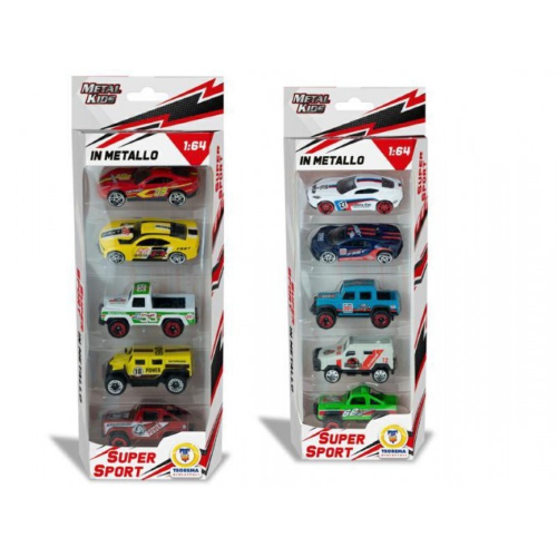 METAL K- MEZZI SPORTIVI 4 MOD 1:43