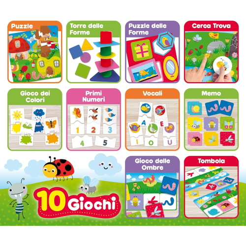CAROT- RACCOLTA GIOCHI EDUCATIVI BABY