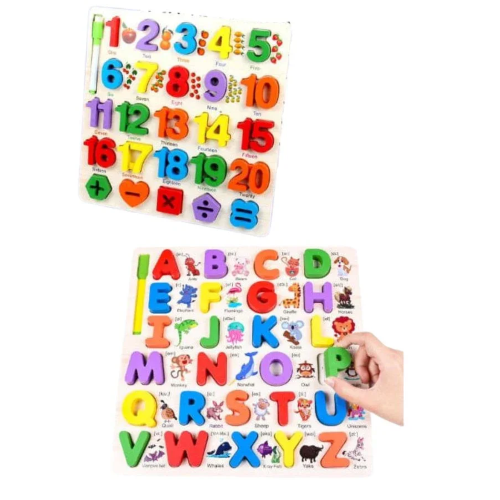 UNICOPLUS - VALIGETTA LETTERE - NUMERI  E PZL