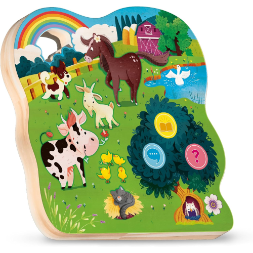 MONTESS BABY- LEGNO LE STORIE DELLA FATTORIA