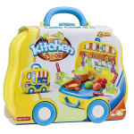 PLAYSET VALIGETTA CUCINA GIALLA