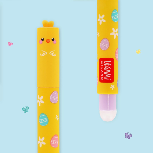 SET OF 2 - ERASABLE GEL PEN- BUNNY