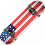 SKATEBOARD - TRIBE PRO USA FLAG "GARLANDO"