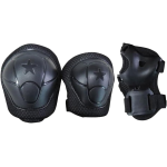 PROTEZIONI - SET KIDS NERO