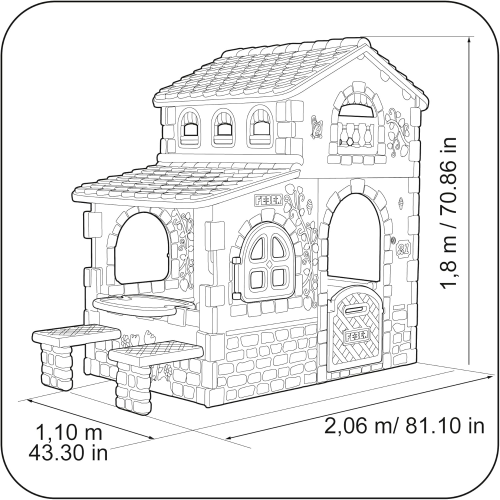 FEBER- CASETTA GRANDE VILLA