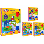 MORBIDO - PLASTILINA 3 VASETTI 50 GR - 3 SALSICC.