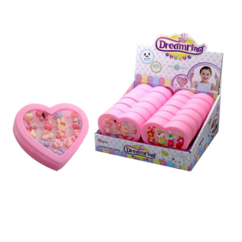 COFANETTO CUORE 16 ANELLI