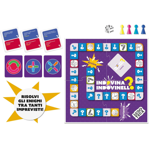 LUDOTECA - POCKET INDOVINA INDOVINELLO