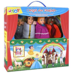 TEATRO BURATTINI 51,5X36 CM C/4 MARIONETTE