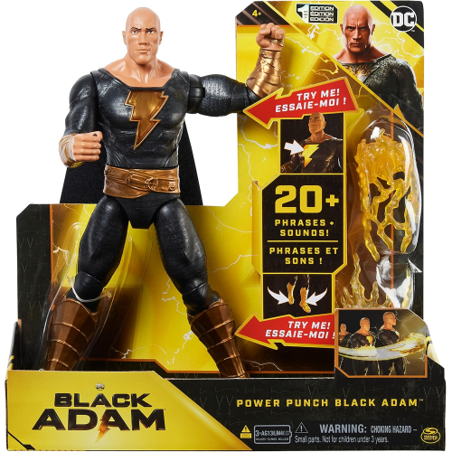 BLACK ADAM - PERS. 30CM THE DELUXE