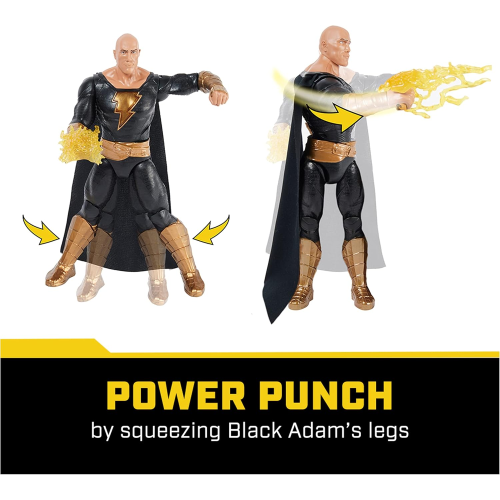 BLACK ADAM - PERS. 30CM THE DELUXE