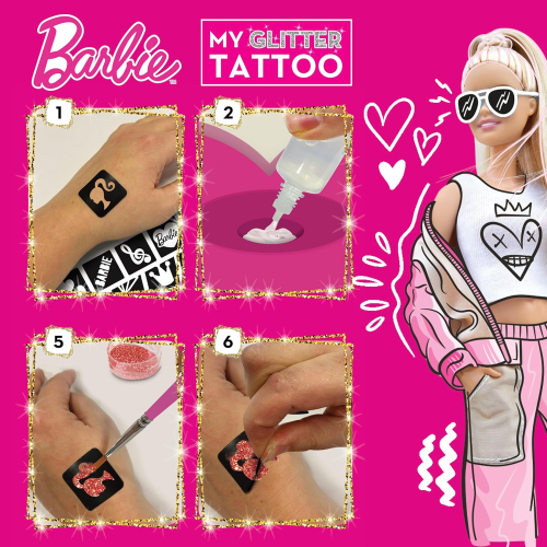 BARBIE - MY GLITTER TATTOO
