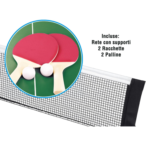 PING PONG - TAVOLO PIEGHEVOLE CM 182 X 86 X 75