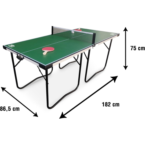 PING PONG - TAVOLO PIEGHEVOLE CM 182 X 86 X 75