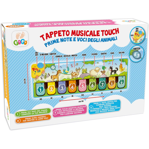 GOGO- TAPPETO MUSIC TOUCH L&S