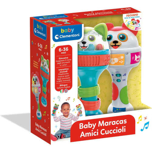 B.CLEM- MARACAS AMICI CUCCIOLI